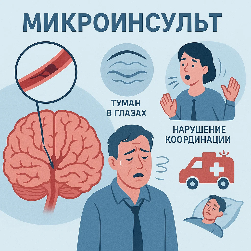 Как определить микроинсульт у человека