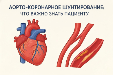 Шунтирование сосудов сердца: подготовка, проведение и восстановление